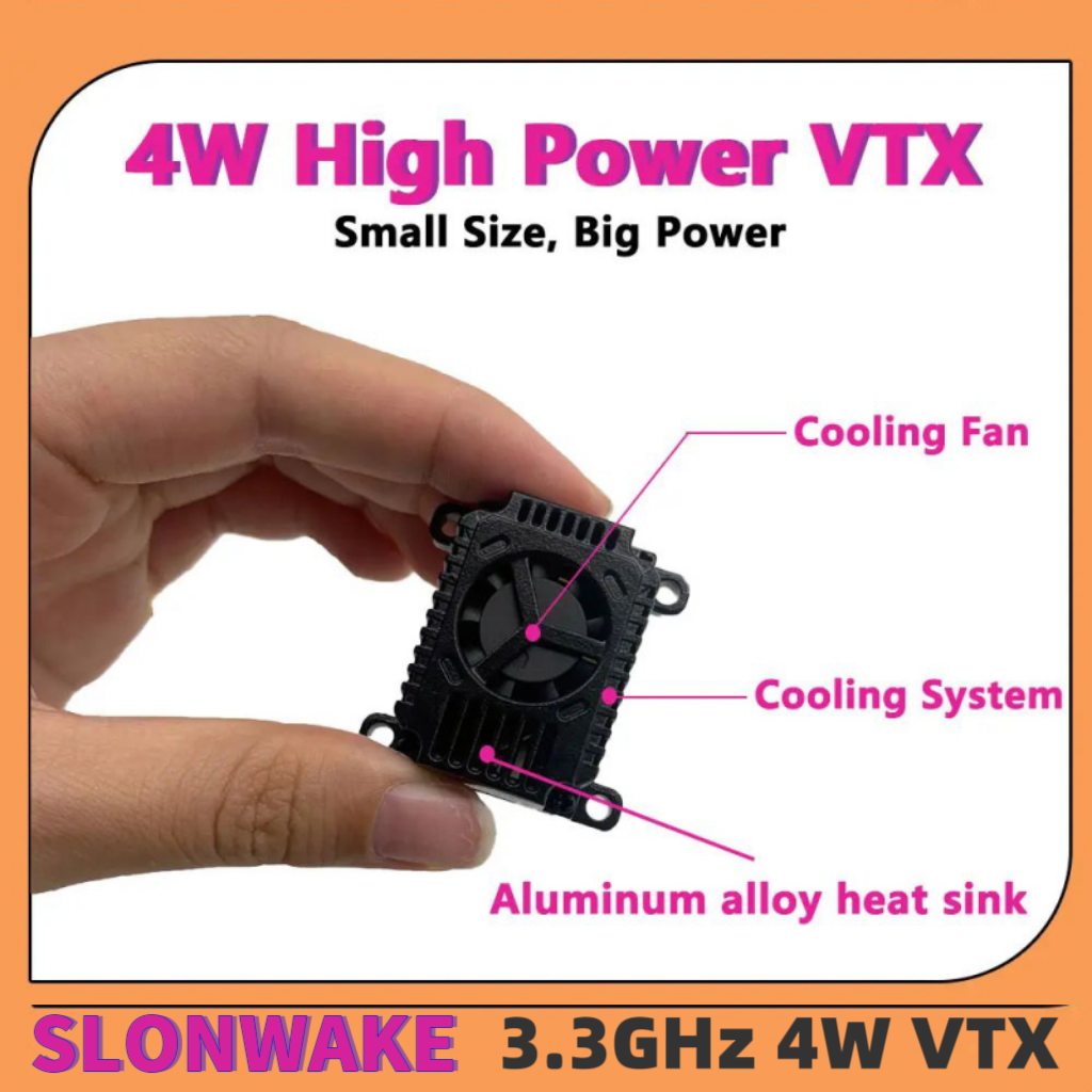 SLONWAKE FPV 3.3G 16CH 4000mW  - Fpv Drone Frame บทวิจารณ์และราคา