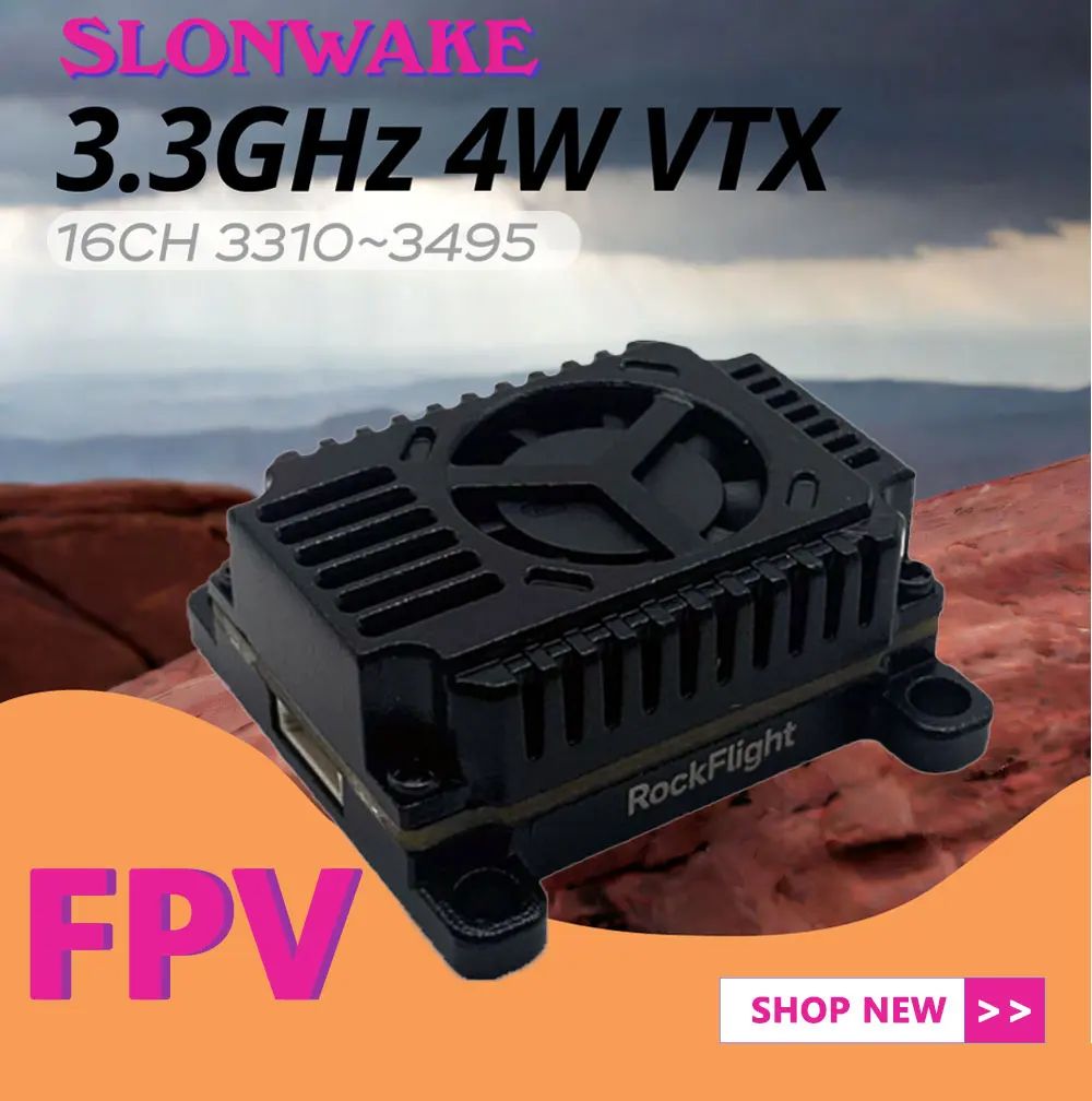 SLONWAKE FPV 3.3G 16CH 4000mW  - Fpv Drone Frame บทวิจารณ์และราคา
