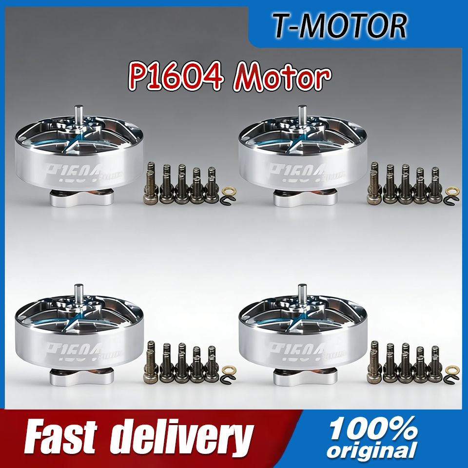 4PCS T-MOTOR P1604 KV2850 6S/K - Fpv Drone Motor บทวิจารณ์และราคา