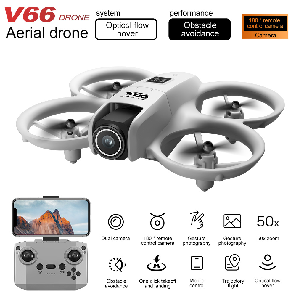 New V66 Mini Drone HD Camera 4 - Fpv Drone Charger บทวิจารณ์และราคา