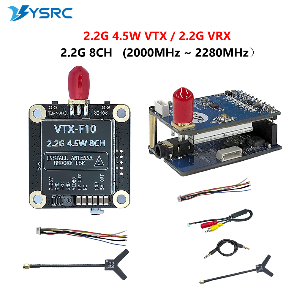 2.0-2.2G 4.5W VTX 8CH FPV Vide - Fpv Drone Vtx บทวิจารณ์และราคา