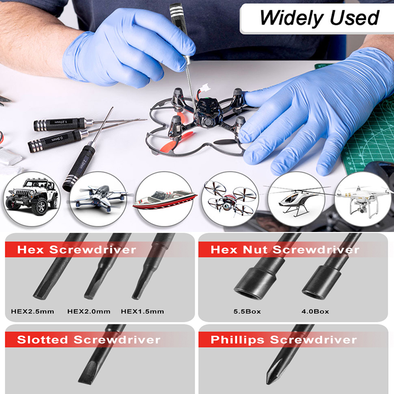 7Pcs 1.5 2.0 2.5mm RC Hex Driv - Fpv Drone Tool Kit บทวิจารณ์และราคา