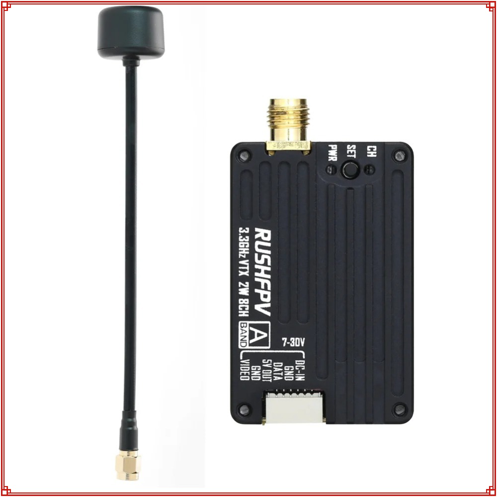 2026 New RUSHFPV 3.3G 2W VTX T - Fpv Drone Antenna บทวิจารณ์และราคา