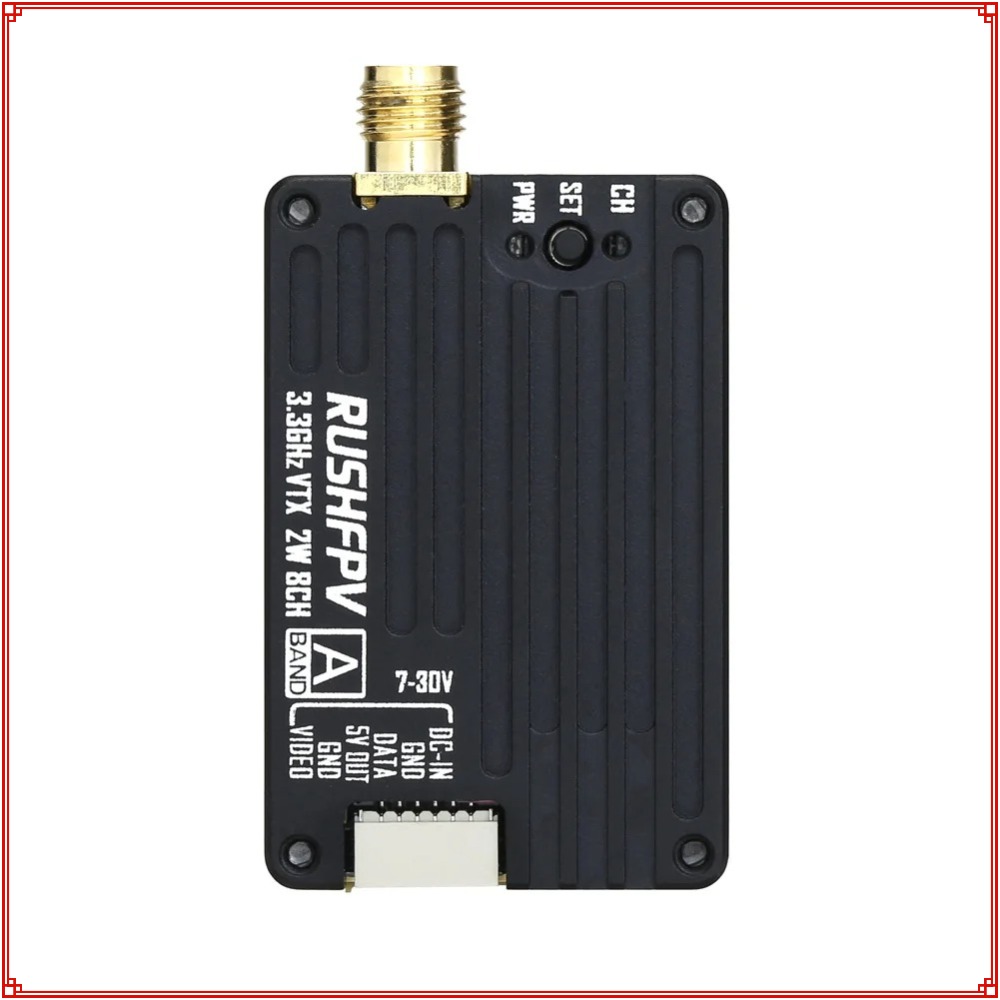 2026 New RUSHFPV 3.3G 2W VTX T - Fpv Drone Antenna บทวิจารณ์และราคา