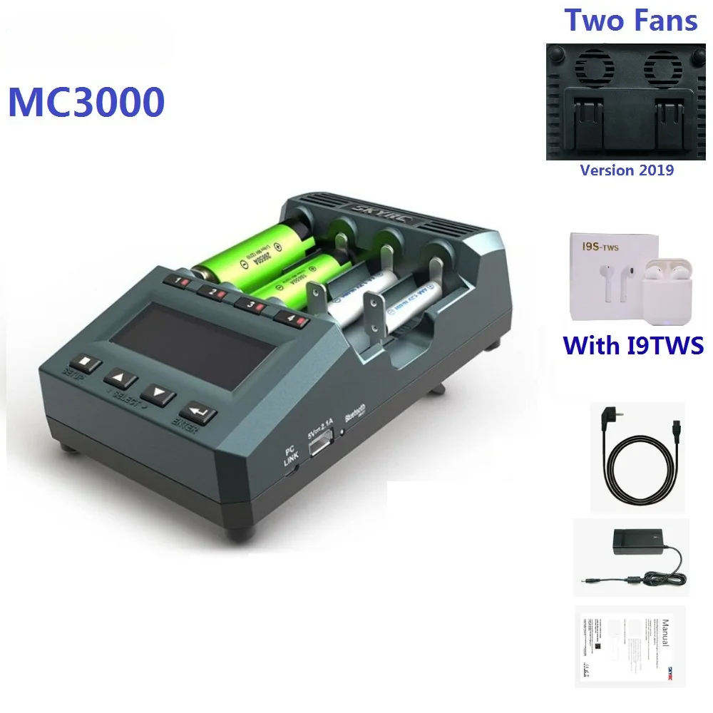 MC3000  Smart 4 Slots LCD Disp - Fpv Drone Charger บทวิจารณ์และราคา