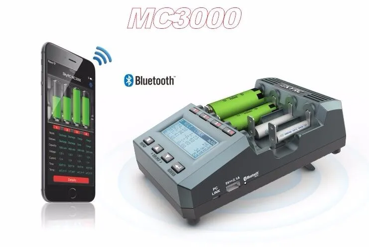 MC3000  Smart 4 Slots LCD Disp - Fpv Drone Charger บทวิจารณ์และราคา