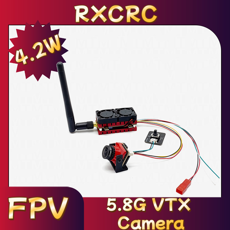 RXCRC 5.8G 48CH 4.2W High Powe - Fpv Drone Camera บทวิจารณ์และราคา