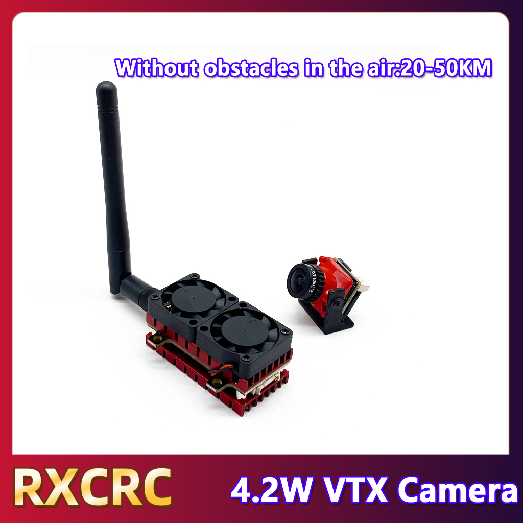 RXCRC 5.8G 48CH 4.2W High Powe - Fpv Drone Camera บทวิจารณ์และราคา