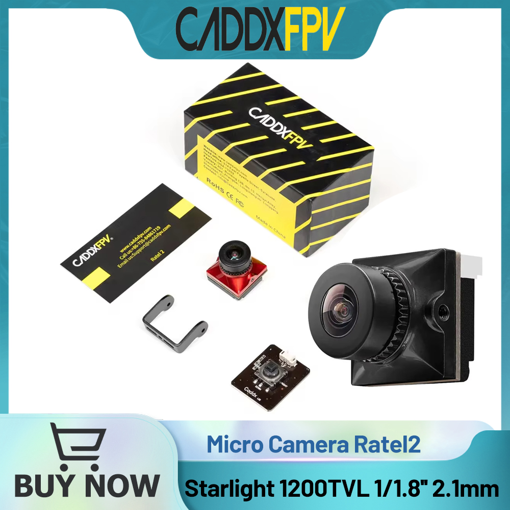 CADDX Micro FPV Camera Ratel 2 - Fpv Drone Camera บทวิจารณ์และราคา
