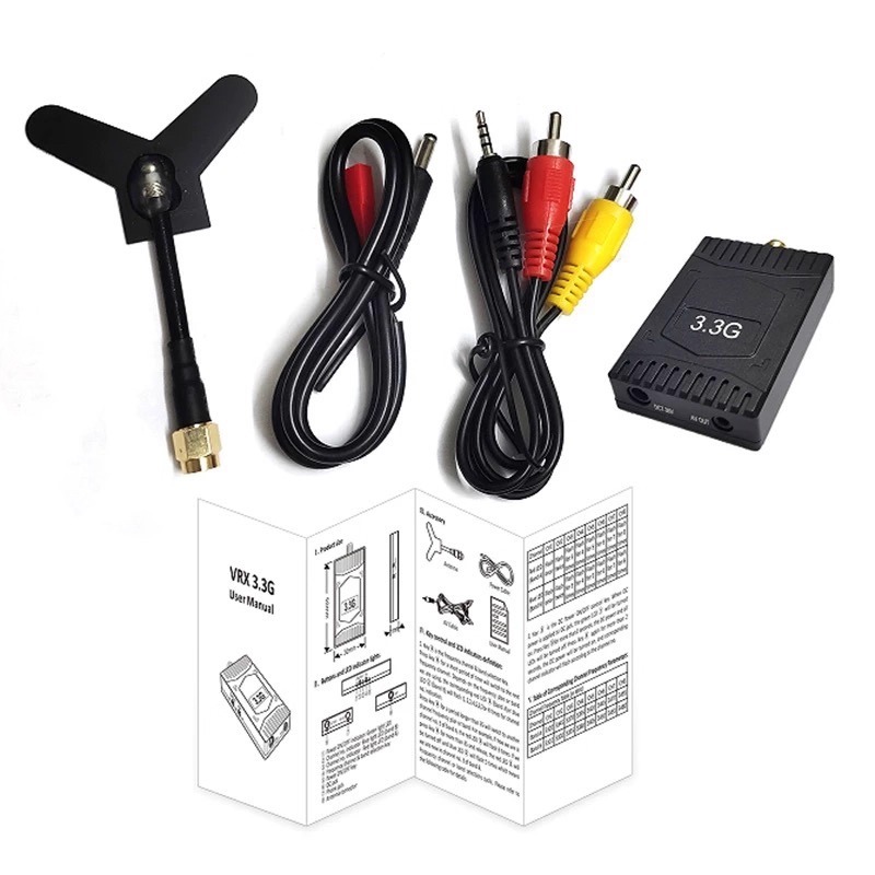 3.3GHz FPV VTX/VRX  3W Analog  - Fpv Drone Vtx บทวิจารณ์และราคา