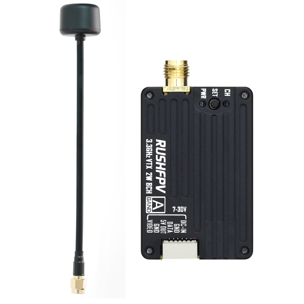 RUSHFPV 3.3G 2W VTX Transmitte - Fpv Drone Antenna บทวิจารณ์และราคา