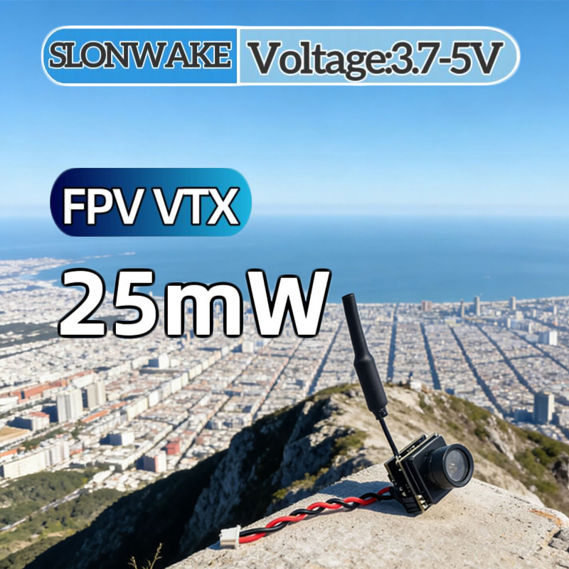 SLONWAKE FPV 25mW power simula - Fpv Drone Camera บทวิจารณ์และราคา