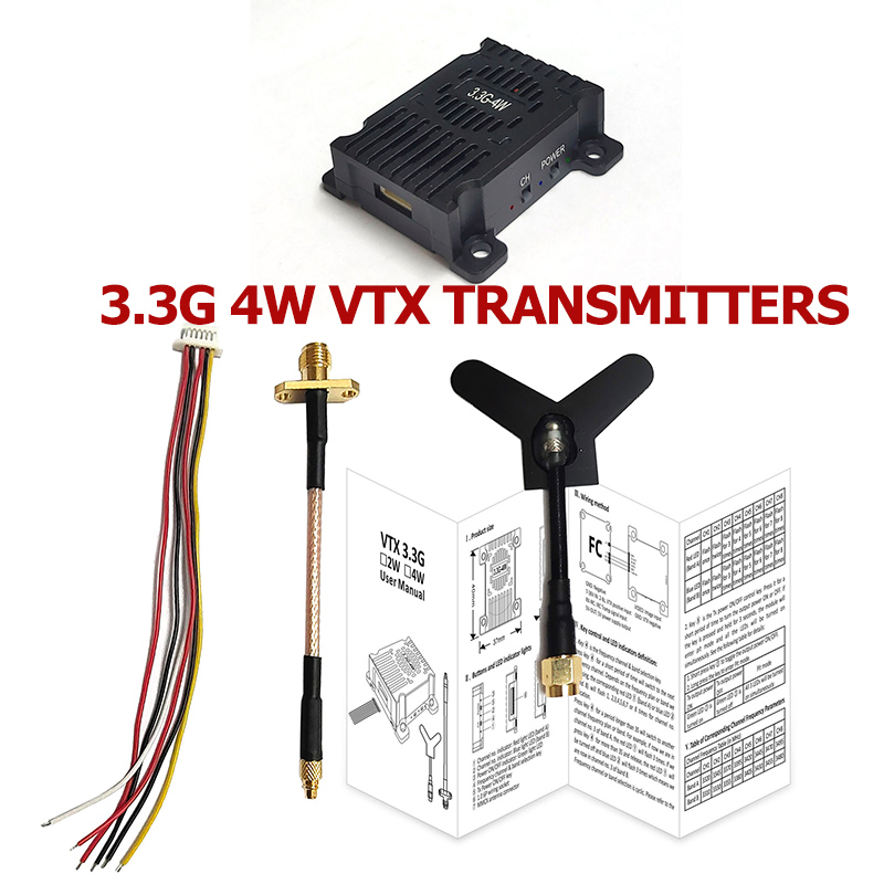 3.3GHz 3.3G 4W FPV Drones Mode - Fpv Drone Kit บทวิจารณ์และราคา