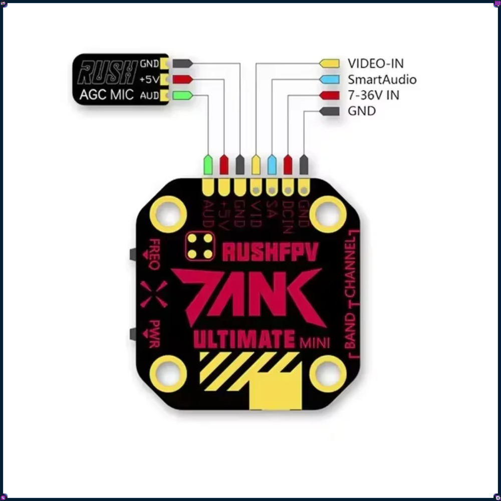 Rush Cherry FPV Stubby Antenna - Fpv Drone Antenna บทวิจารณ์และราคา