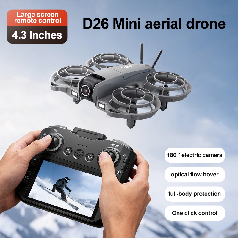 D26 Drone 4K Aerial HD 180° Ca - Fpv Drone Charger บทวิจารณ์และราคา