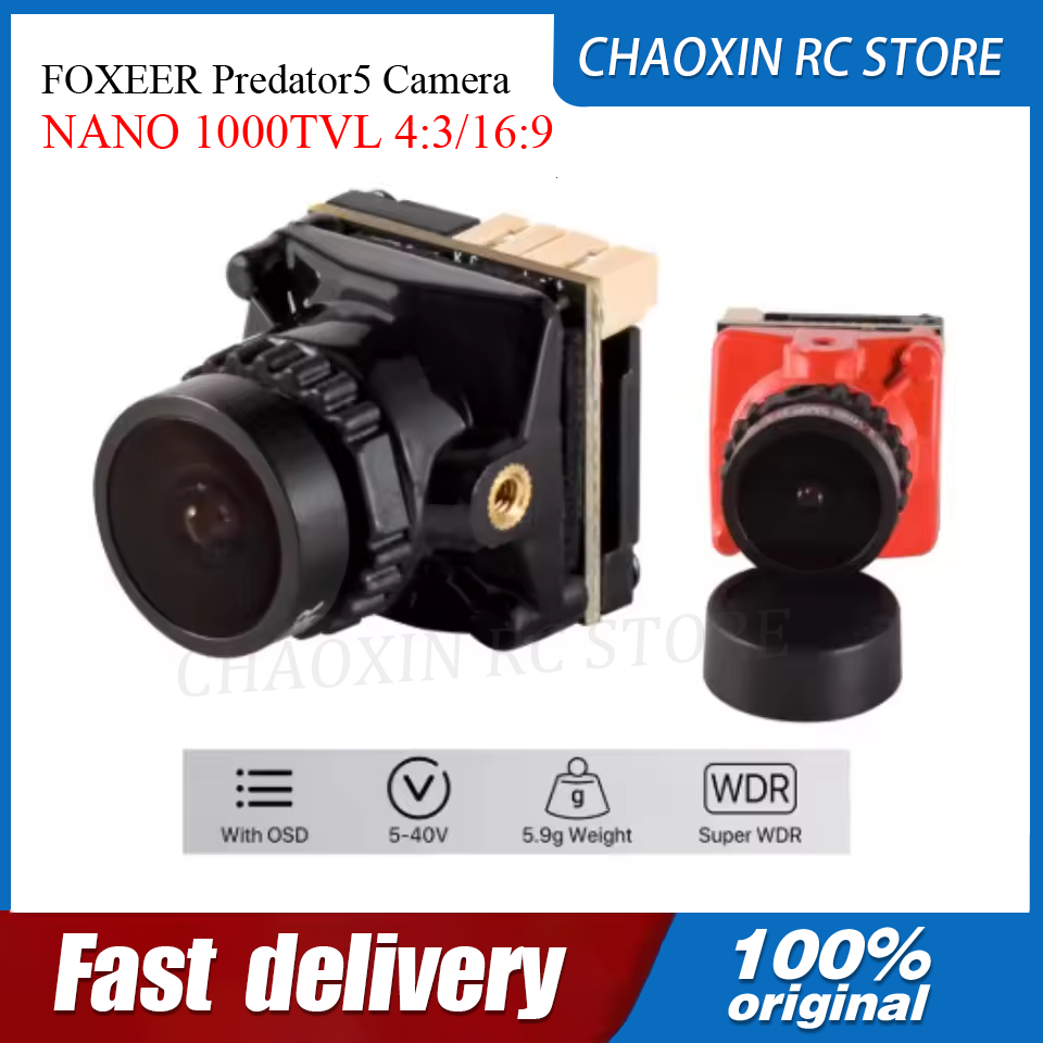 FOXEER Predator5 Camera NANO 1 - Fpv Drone Camera บทวิจารณ์และราคา