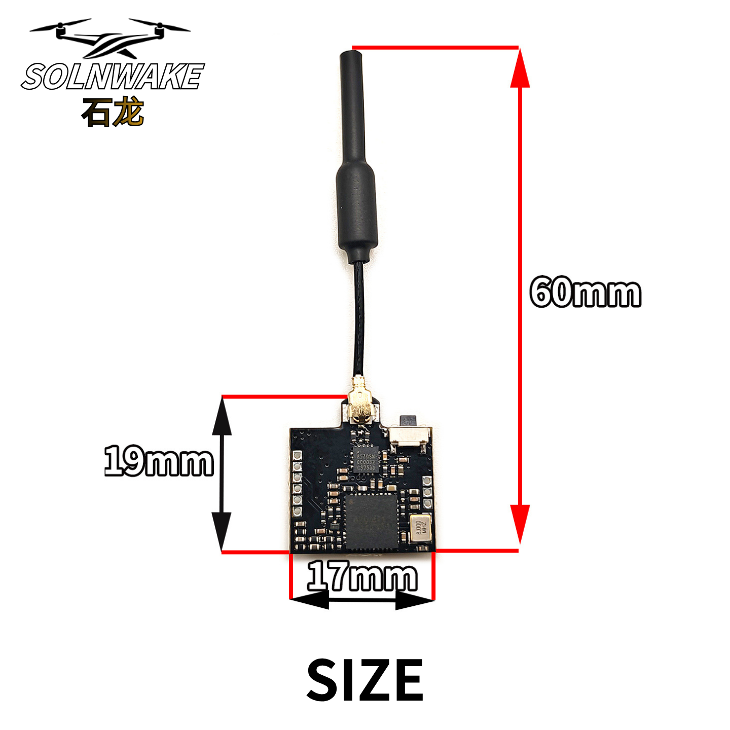 SLONWAKE Nano 5.8G 48CH 200mW  - Fpv Drone Frame บทวิจารณ์และราคา