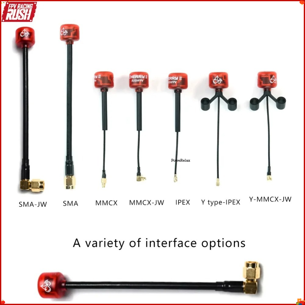 RUSHFPV Cherry FPV Antenna/VTX - Fpv Drone Frame บทวิจารณ์และราคา