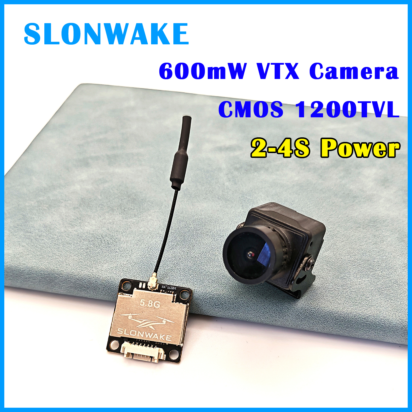 SLONWAKE Ready to use 5.8G 48C - Fpv Drone Camera บทวิจารณ์และราคา