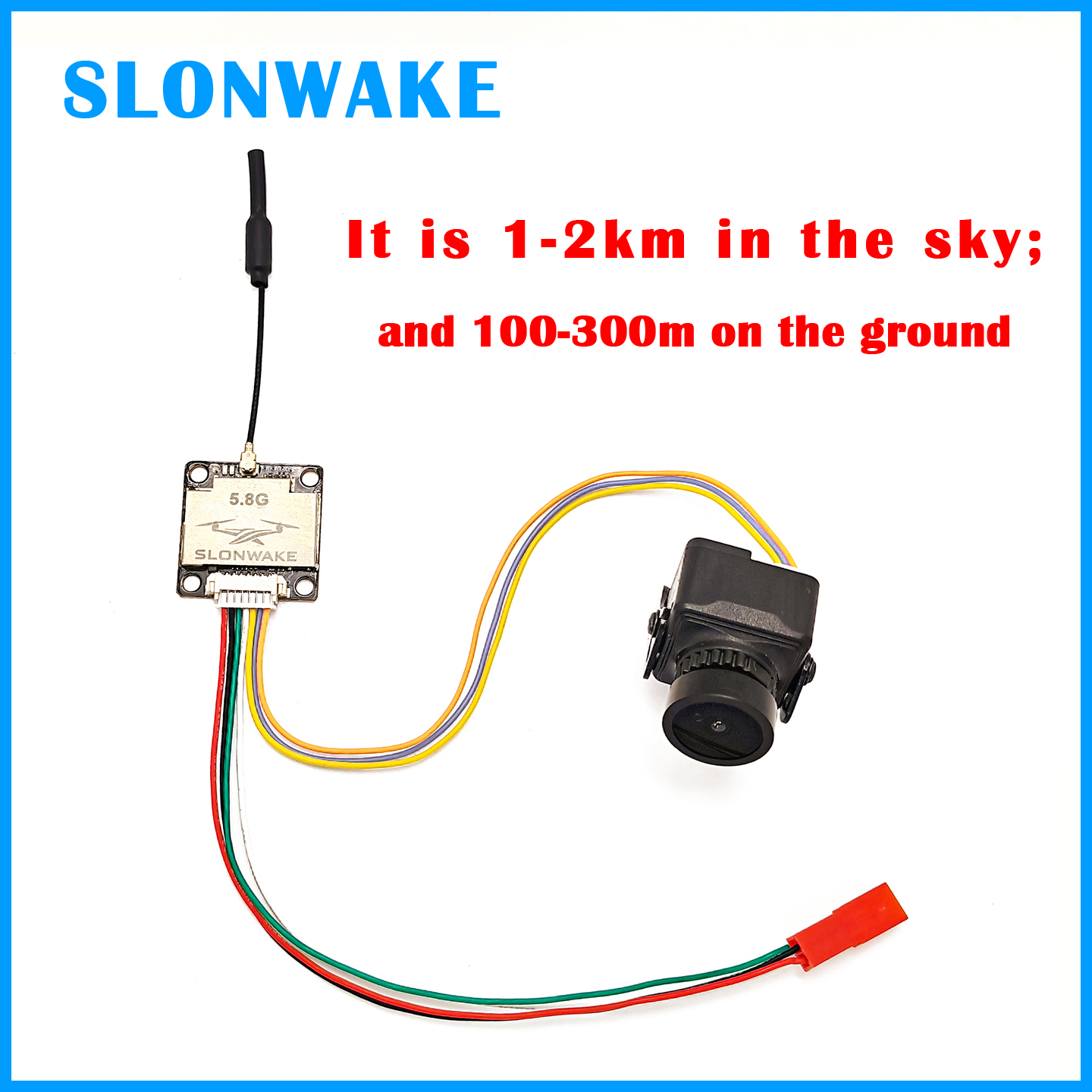 SLONWAKE Ready to use 5.8G 48C - Fpv Drone Camera บทวิจารณ์และราคา