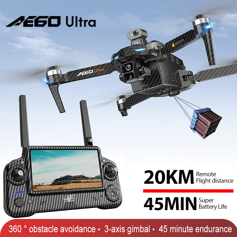 AE60 GPS Drone Professional 8K - Fpv Drone Charger บทวิจารณ์และราคา