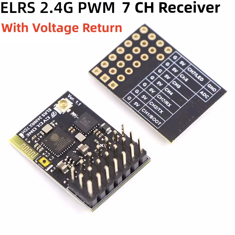 ELRS 2.4G PWM 7CH 6CH CRSF Rec - Fpv Drone Quadcopter บทวิจารณ์และราคา