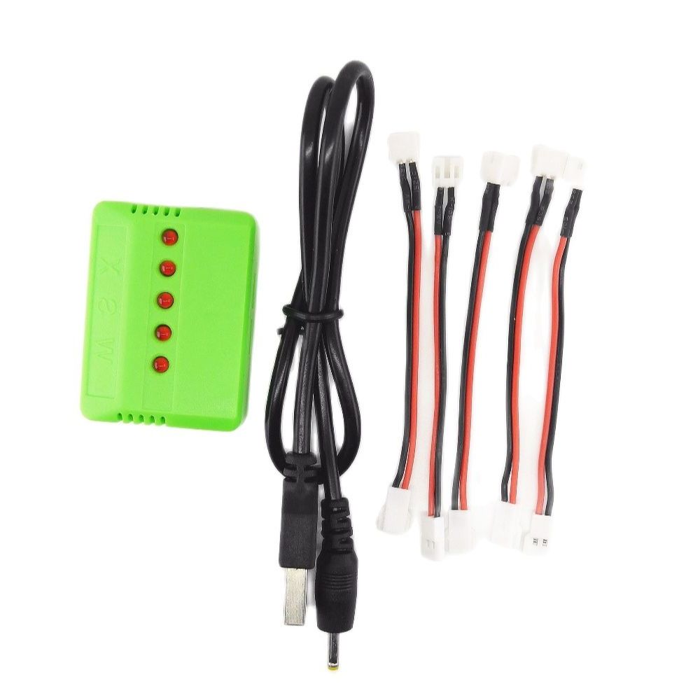 5PCS Cables And 1X 5 In 1 USB  - Fpv Drone Charger บทวิจารณ์และราคา