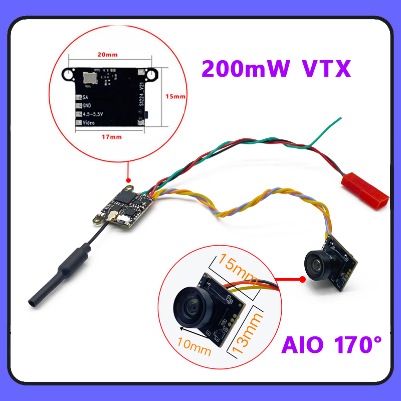 SLONWAKE 5.8G 1200TVL FPV Came - Fpv Drone Camera บทวิจารณ์และราคา