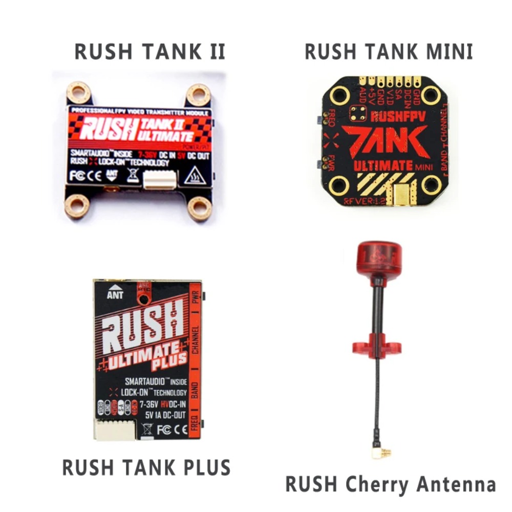 RUSH TANK Ultimate II/Mini/ PL - Fpv Drone Frame บทวิจารณ์และราคา