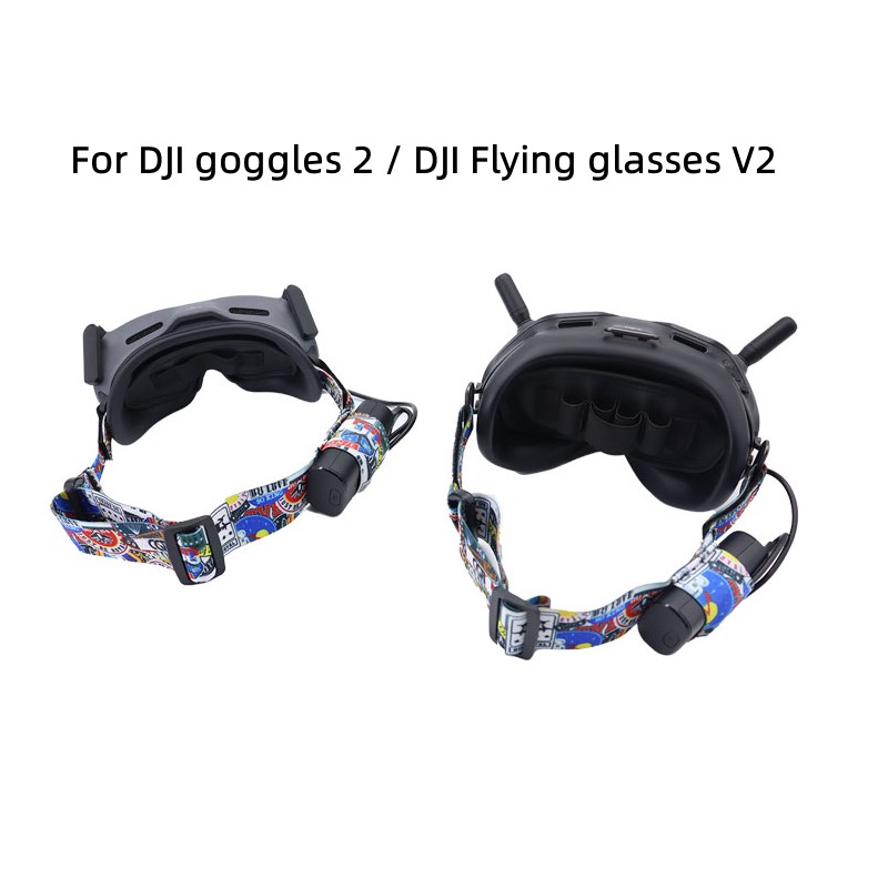 Goggles Head Strap Headband El - Fpv Drone Goggles บทวิจารณ์และราคา