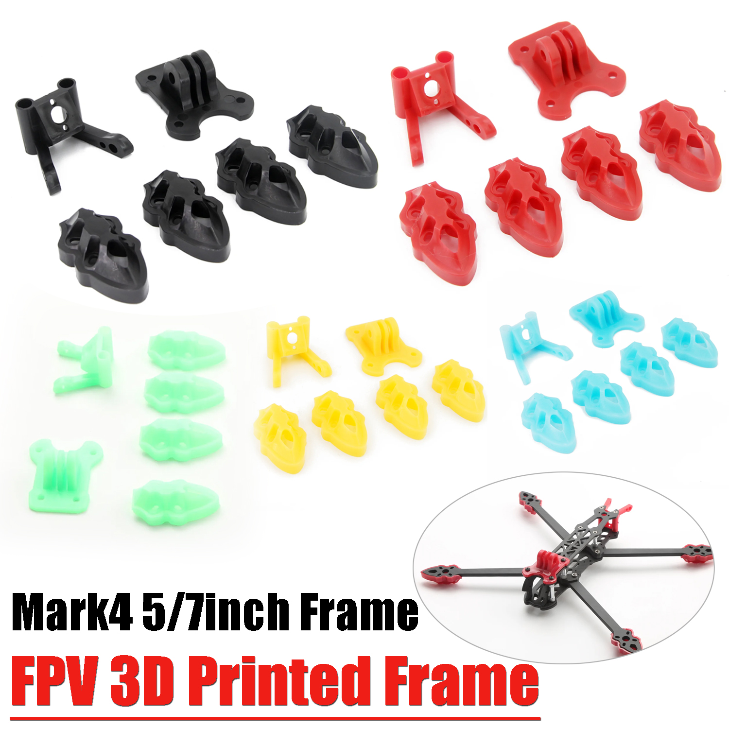 Mark4 5inch / 7inch FPV Frame  - Fpv Drone Tool Kit บทวิจารณ์และราคา