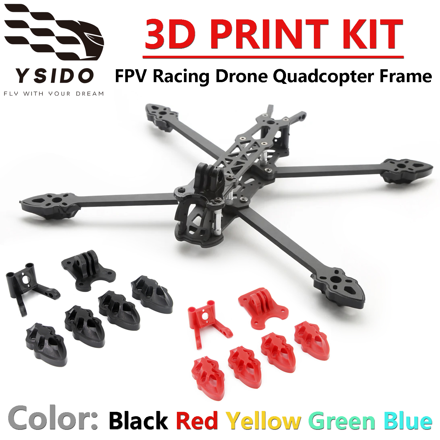 Mark4 5inch / 7inch FPV Frame  - Fpv Drone Tool Kit บทวิจารณ์และราคา
