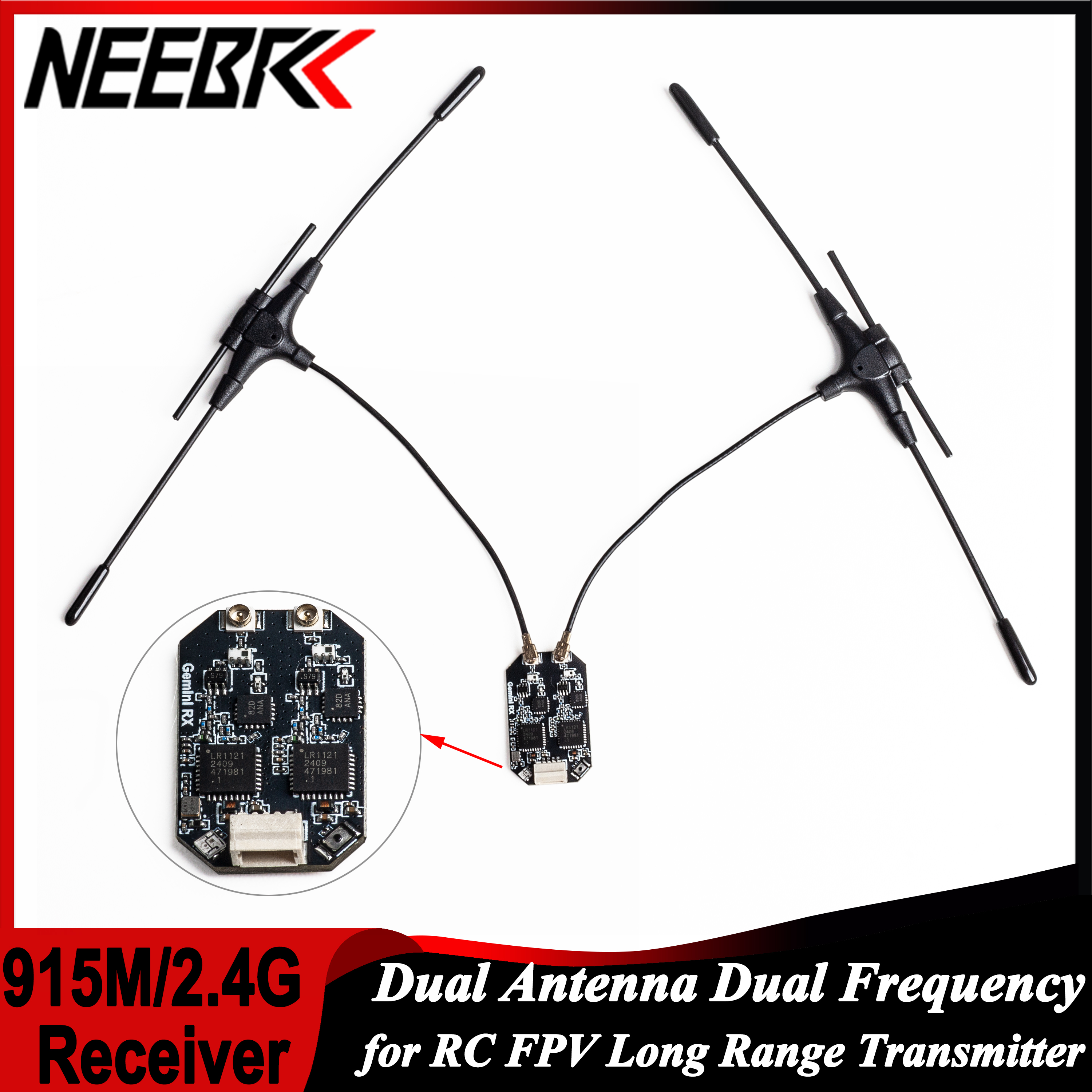 ELRS 915MHz/2.4GHz Gemini Dual - Fpv Drone Quadcopter บทวิจารณ์และราคา