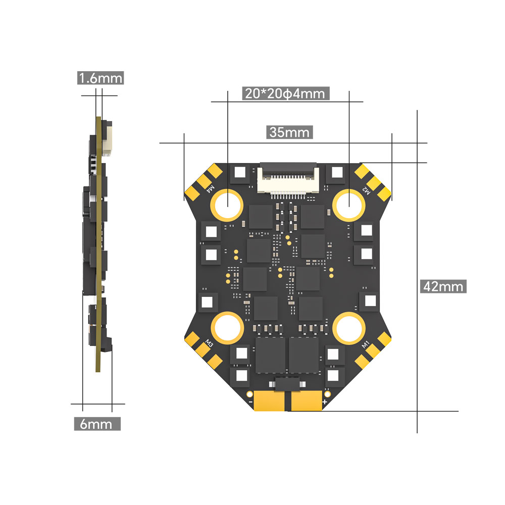 iFlight Borg F7 Mini Stack Fli - Fpv Drone Esc บทวิจารณ์และราคา