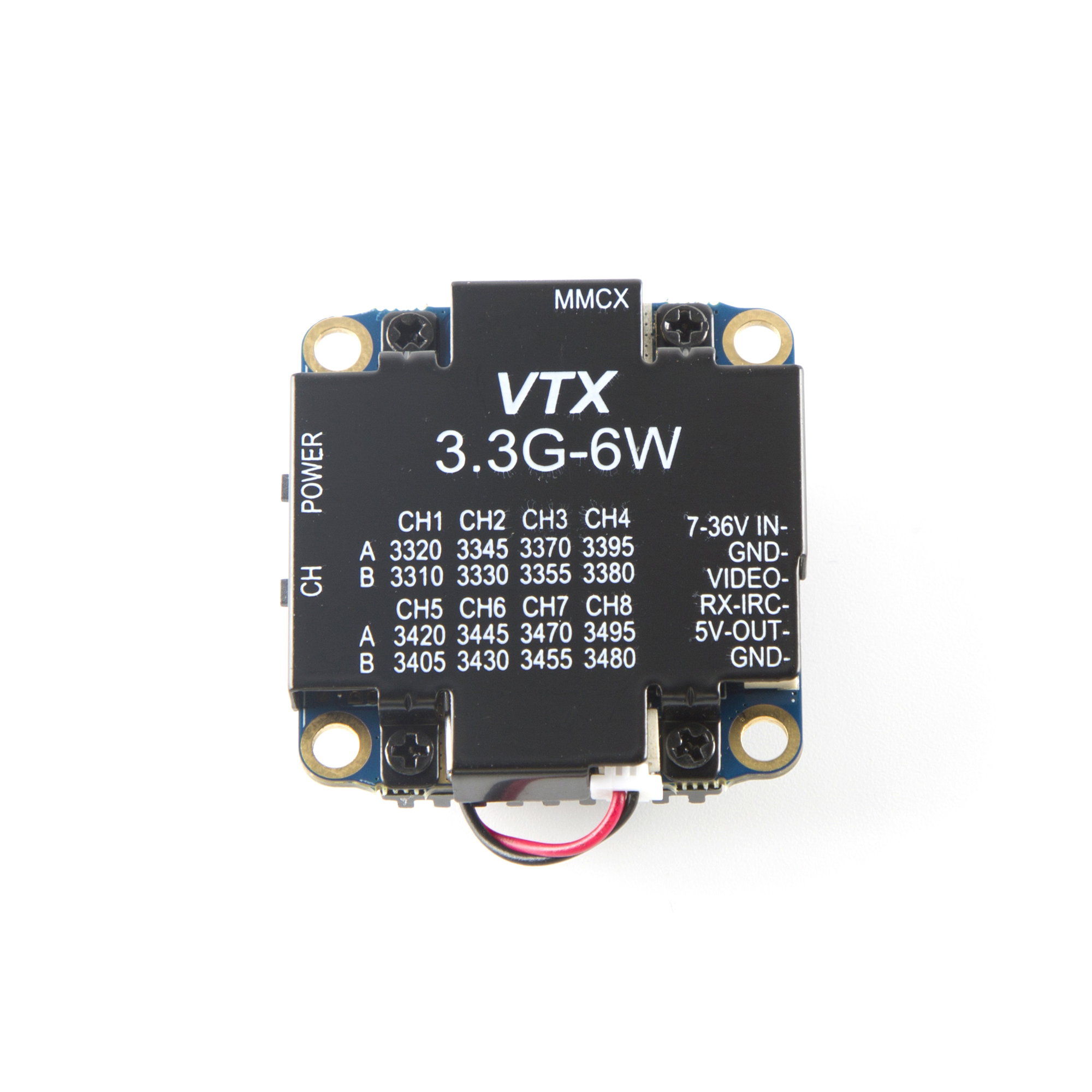FPV Video Transmitter 3.3G 6W  - Fpv Drone Vtx บทวิจารณ์และราคา